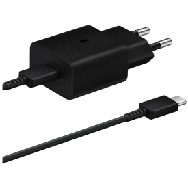 Сетевое зарядное устройство Samsung 15W Power Adapter с кабелем Type-C to Type-C