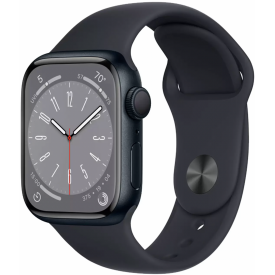 Смарт-часы Apple Watch Series 8 GPS 41mm Midnight Aluminium (MNP53)