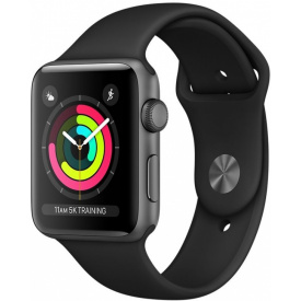 Смарт-часы Apple Watch Series 3 38mm Space Gray aluminium Sport Band