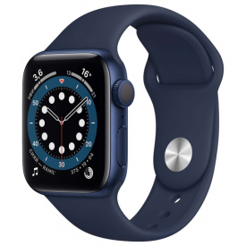 Умные часы Apple Watch Series 6 GPS 44мм Aluminum Case with Sport Band Blue