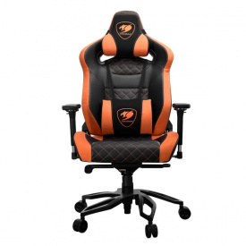 Игровое компьютерное кресло COUGAR Throne Black/Orange