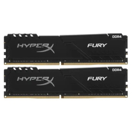 Оперативная память Kingston HyperX FURY Black [HX437C19FB3K2/32]