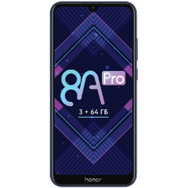 Смартфон Honor 8A Pro 3/64 Blue