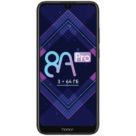 Смартфон Honor 8A Pro 3/64 Black