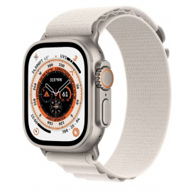 Смарт-часы Apple Watch Ultra GPS + Cellular, 49mm Starlight Alpine Loop (MQFT3AE)