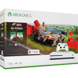 Игровая приставка Microsoft Xbox One S 1TB + Forza Horizon 4 + LEGO Speed Champions