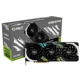 Видеокарта Palit GeForce RTX 4080 SUPER GamingPro 16 ГБ (NED408S019T2-1032A)