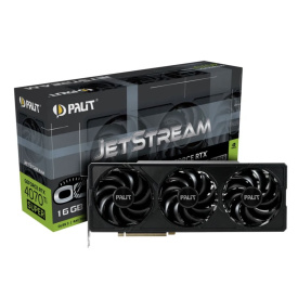 Видеокарта Palit GeForce RTX 4070 Ti SUPER JetStream OC 16 ГБ (NED47TSS19T2-1043J)