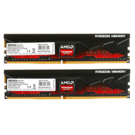 Оперативная память AMD Radeon R9 Gaming Series 16 ГБ (8 ГБ x 2) DDR4 3200 МГц CL16 (R9S416G3206U2K)