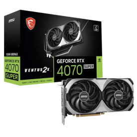 Видеокарта MSI GeForce RTX 4070 SUPER VENTUS 2X 12 ГБ (RTX 4070 SUPER 12G VENTUS 2X)