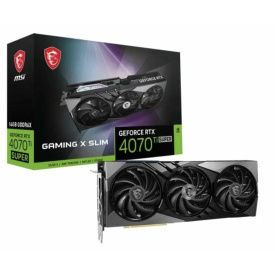 Видеокарта MSI GeForce RTX 4070 Ti SUPER 16G GAMING X SLIM