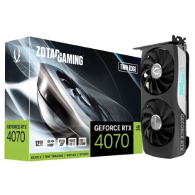 Видеокарта Zotac GAMING GeForce RTX 4070 Twin Edge (ZT-D40700E-10M)