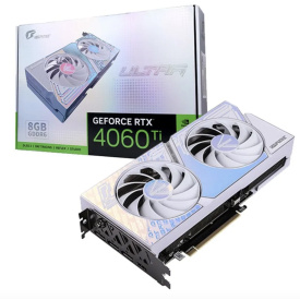 Видеокарта Colorful GeForce RTX 4060 Ti 8 ГБ (iGame GeForce RTX 4060 Ti Ultra W DUO OC 8GB-V)