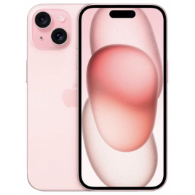 Смартфон Apple iPhone 15 256 ГБ Pink (nano-SIM + eSIM)