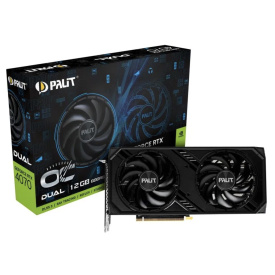 Видеокарта Palit GeForce RTX 4070 Dual OC 12 ГБ (NE64070S19K9-1048D)