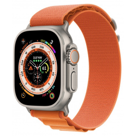 Смарт-часы Apple Watch Ultra GPS + Cellular, 49mm Orange Alpine Loop (MQFM3B)