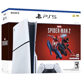 Игровая приставка Sony PlayStation 5 Slim 1 ТБ SSD Marvel Spider Man 2