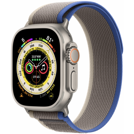 Смарт-часы Apple Watch Ultra GPS + Cellular, 49mm Titan Blue/Gray Trail Loop (MNHT3)