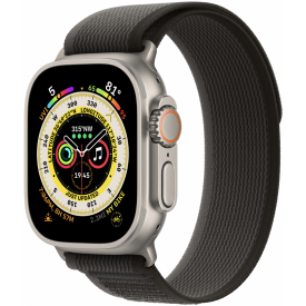 Смарт-часы Apple Watch Ultra GPS + Cellular, 49mm Titan Black/Gray Trail Loop (MQF53)