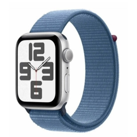 Смарт-часы Apple Watch SE GPS 40mm Silver Aluminium with Winter Blue Sport Band (2022)