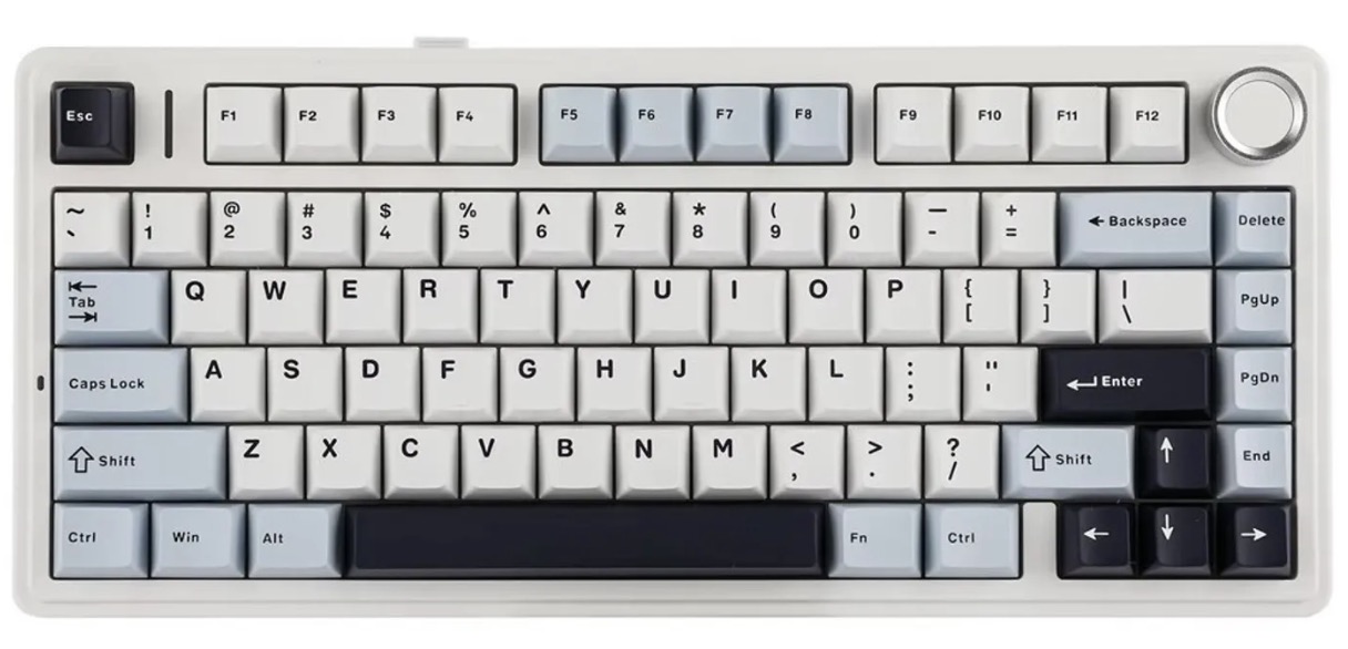 Игровая клавиатура Aula F75 Leobog Glacier Blue