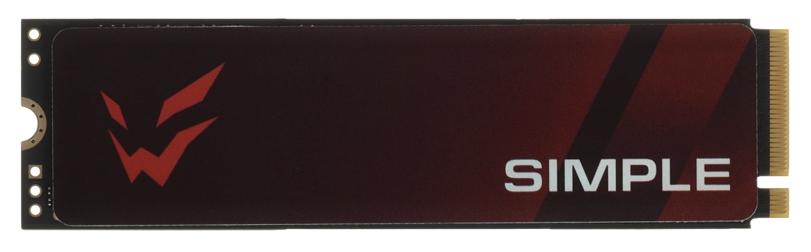 Внутренний SSD-диск ARDOR GAMING Simple 512 ГБ M.2 NVM (SI512QSHI)