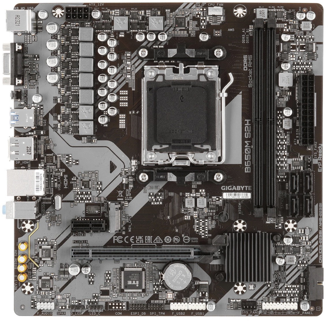 Материнская плата GIGABYTE B650M S2H