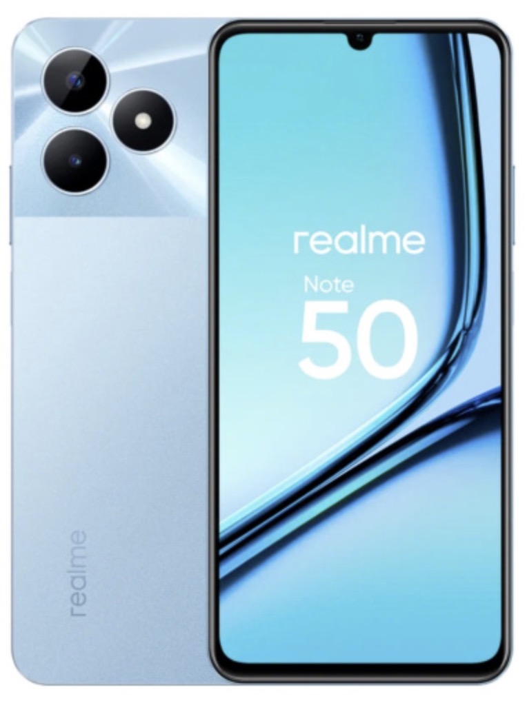 Смартфон realme Note 50 3/64 ГБ Blue
