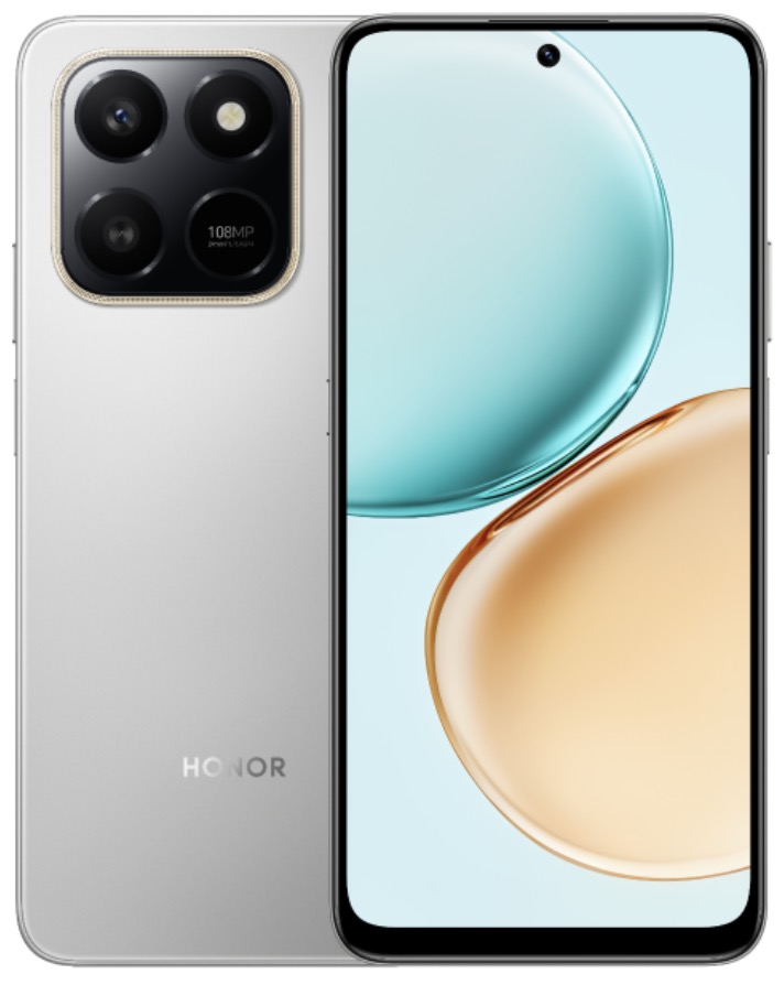 Смартфон Honor X7d 8/256 ГБ Silver
