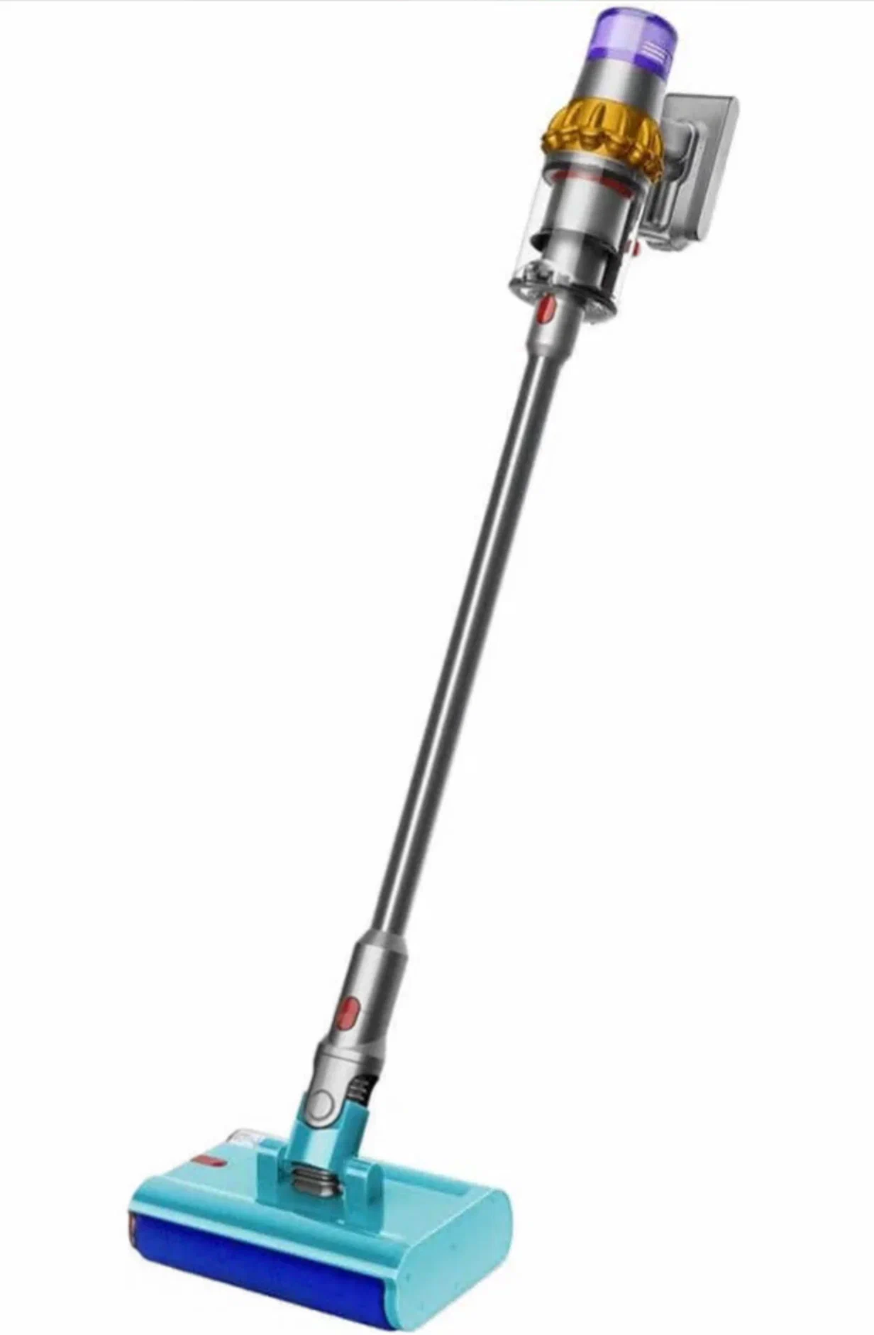 Вертикальный Пылесос Dyson V15S Detect Submarine Yellow/Nickel