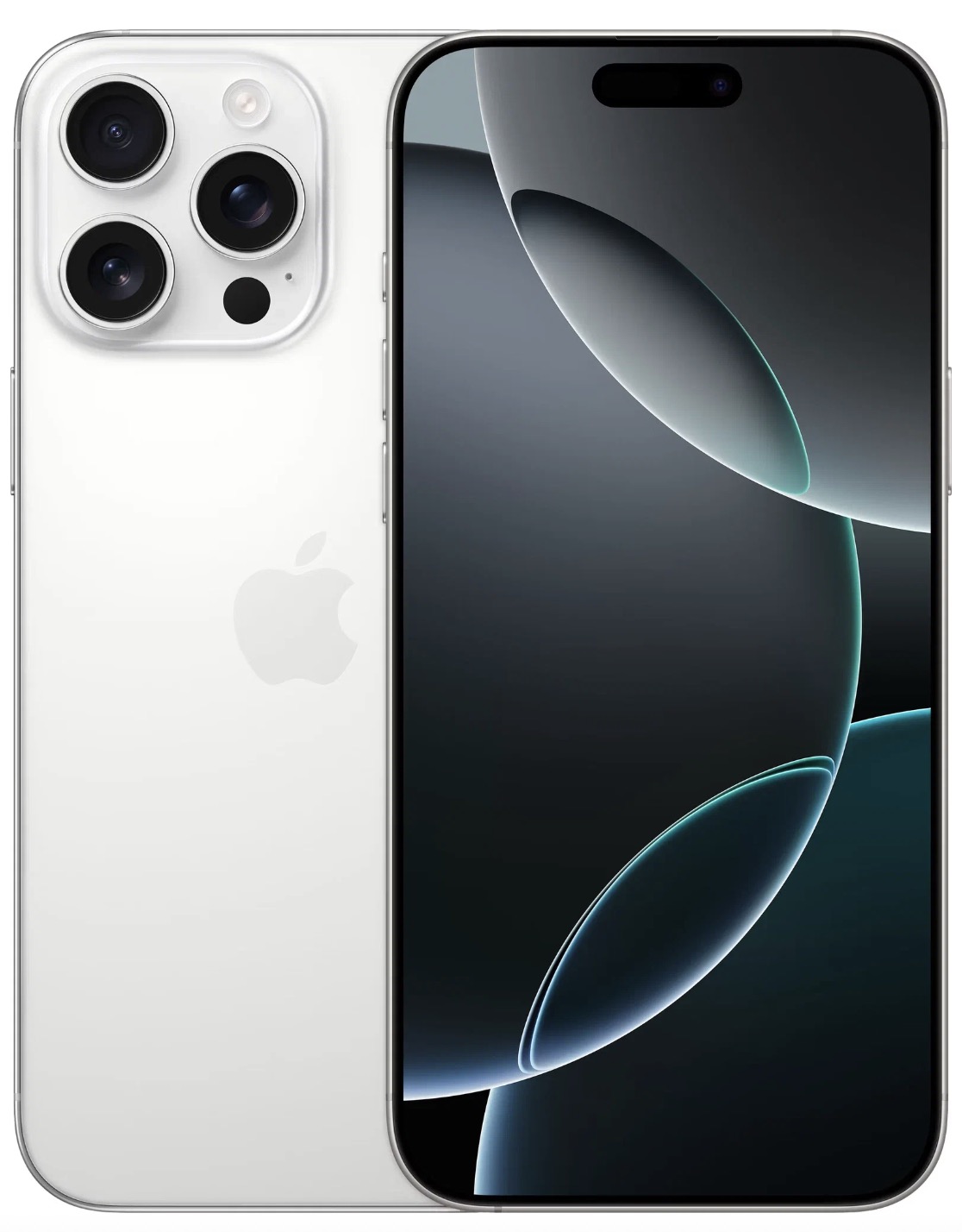 Смартфон Apple iPhone 16 Pro Max (White Titanium, 256Gb, SIM+SIM)
