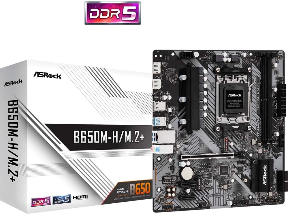 Материнская плата ASRock B650M-H/M.2+
