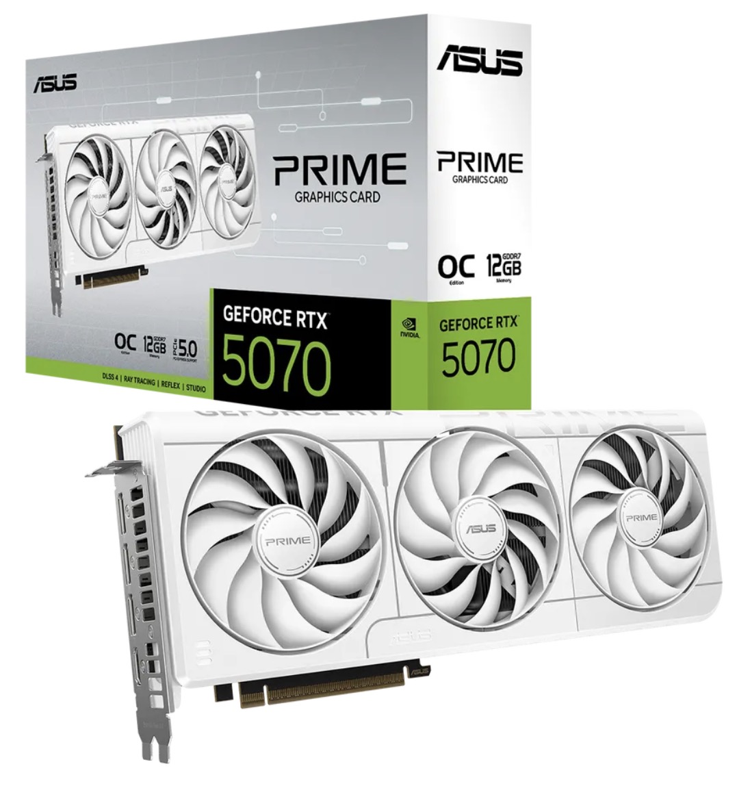 Видеокарта ASUS RTX 5070 12 ГБ RTL (90YV0M19-M0NA00)