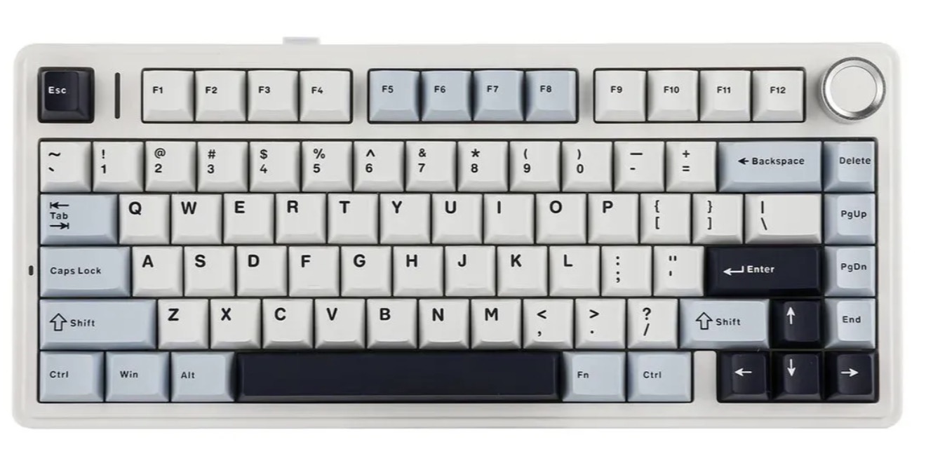 Игровая клавиатура Aula F75 Leobog Reaper White