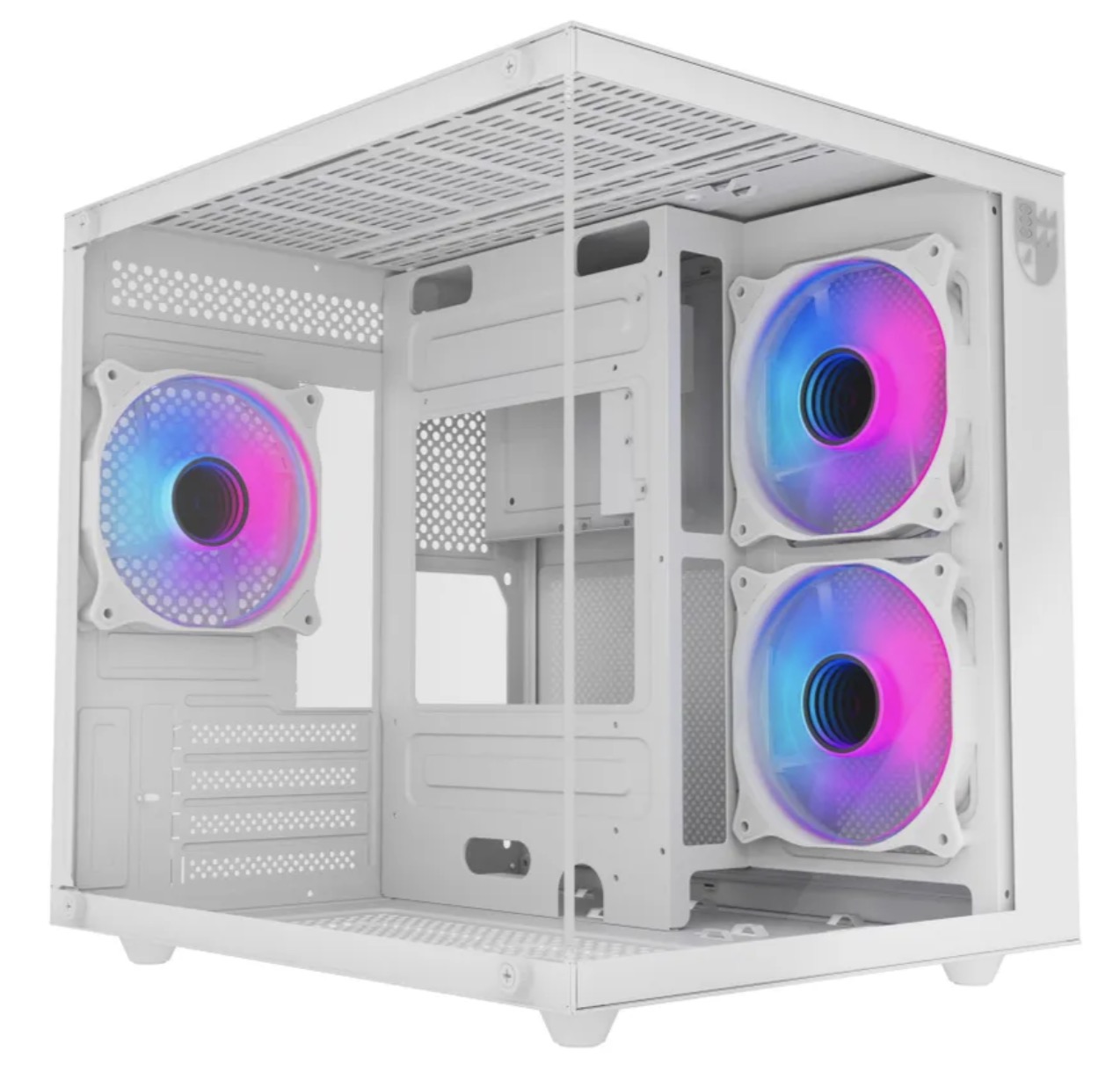 Игровой корпус для компьютера Iron Pride Invader Q3S White