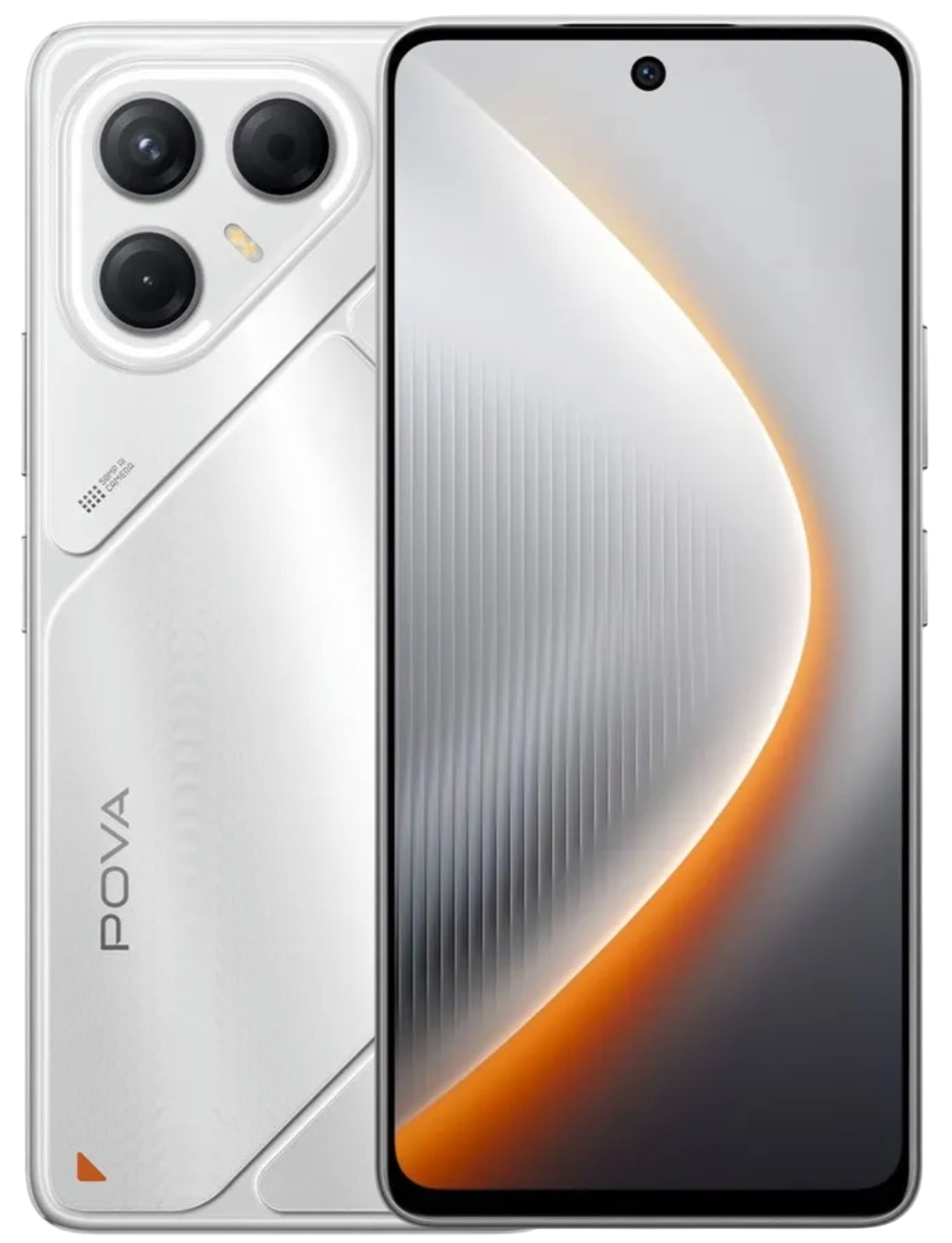 Смартфон Tecno POVA 7 8/128 ГБ Silver