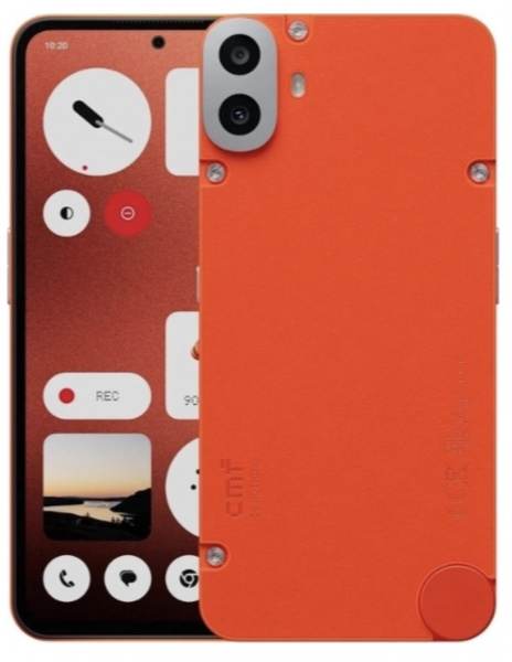 Смартфон Nothing CMF Phone 1 8/128 ГБ Orange (A015)