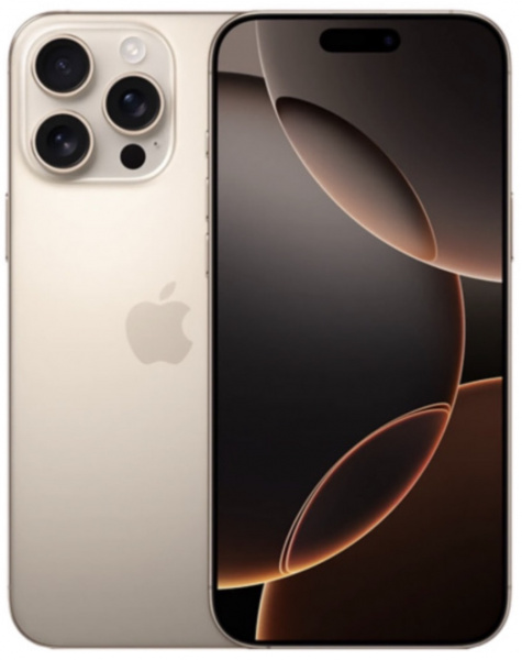 Смартфон Apple iPhone 16 Pro Max (Desert Titanium, 256Gb, eSIM)