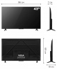 Телевизор TCL 43T6C