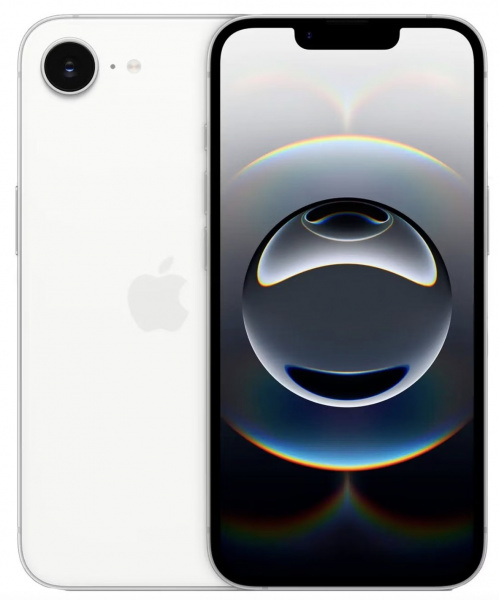 Смартфон Apple iPhone 16e (White, 128Gb, SIM+eSIM)