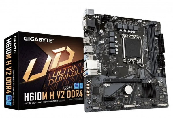 Материнская плата GIGABYTE H610M H V2 DDR4