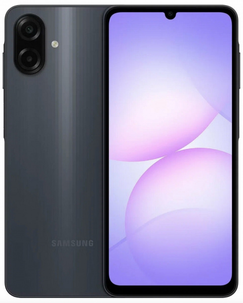 Смартфон Samsung Galaxy A07 (4/128Gb, Black)