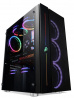 Игровой корпус для компьютера 1stPlayer BLACK.SIR B7 Black (B7-BK-4M3C4)