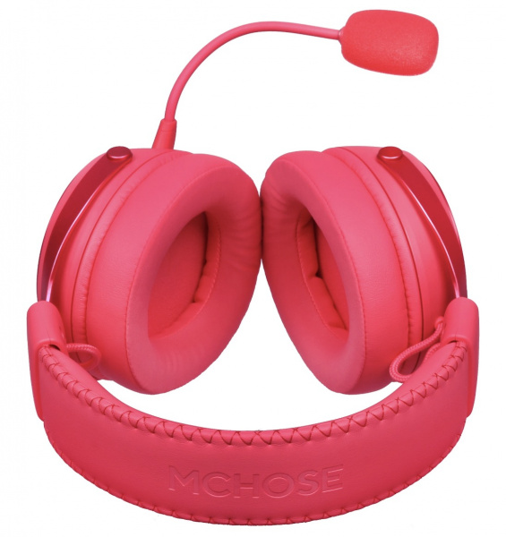 Игровые наушники MCHOSE X9 Rose Red