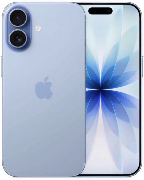 Смартфон Apple iPhone 17 (Mist Blue, 256Gb, SIM+eSIM)