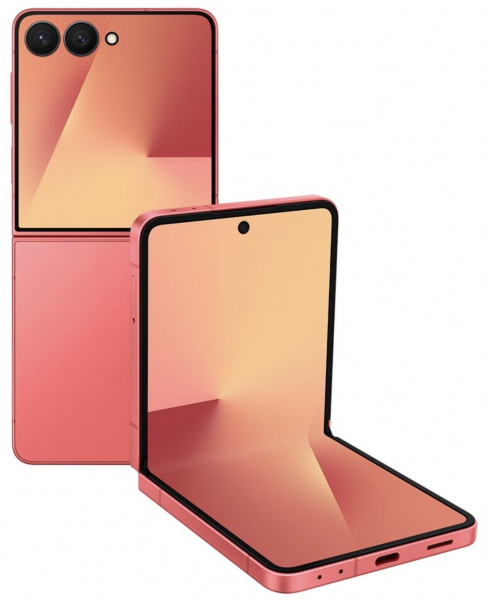 Смартфон Samsung Galaxy Z Flip 7 (Coral Red, 12/512Gb)