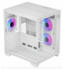 Игровой корпус для компьютера Prime Box Invader Q3 White (WithRGB)
