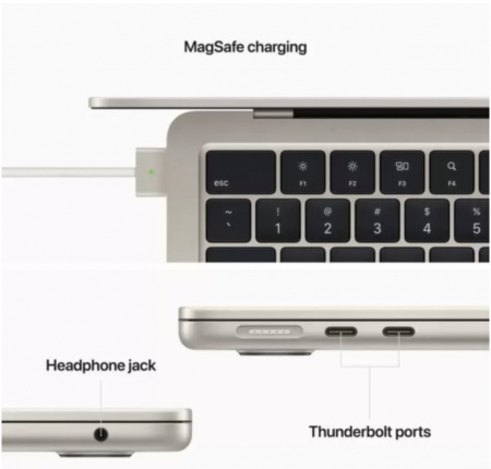 Ноутбук Apple MacBook Air 13 M2 16/256GB Starlight