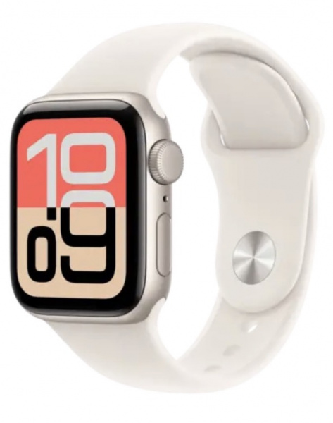 Смарт-часы Apple Watch SE 40mm Starlight 2025
