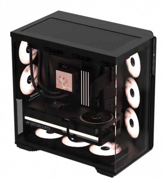 Игровой корпус для компьютера Crystal Z7 PA Black